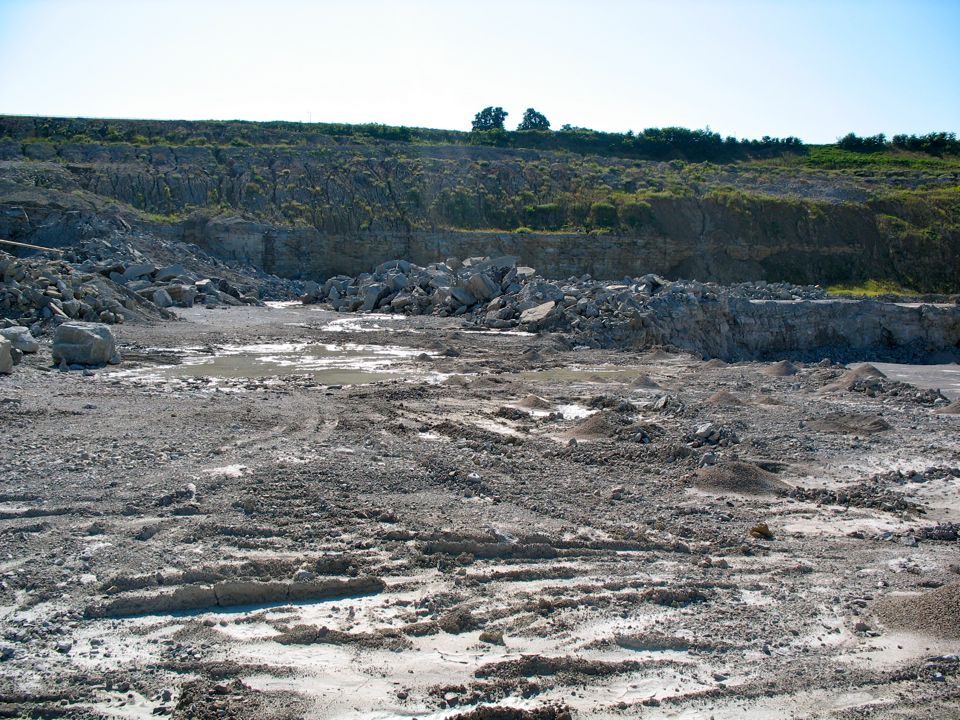 Northern end of main pit