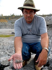 Chris with his 2nd calyx