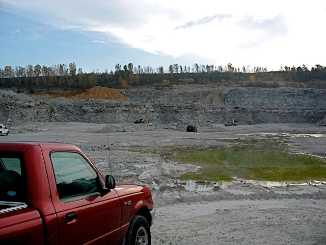 View of east Quarry wall